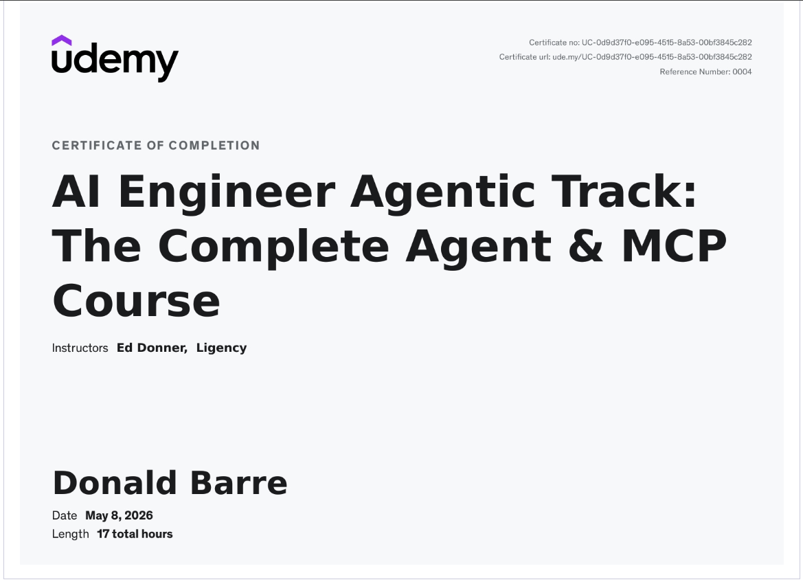 AI Engineer Agentic Track: The Complete Agent & MCP Course